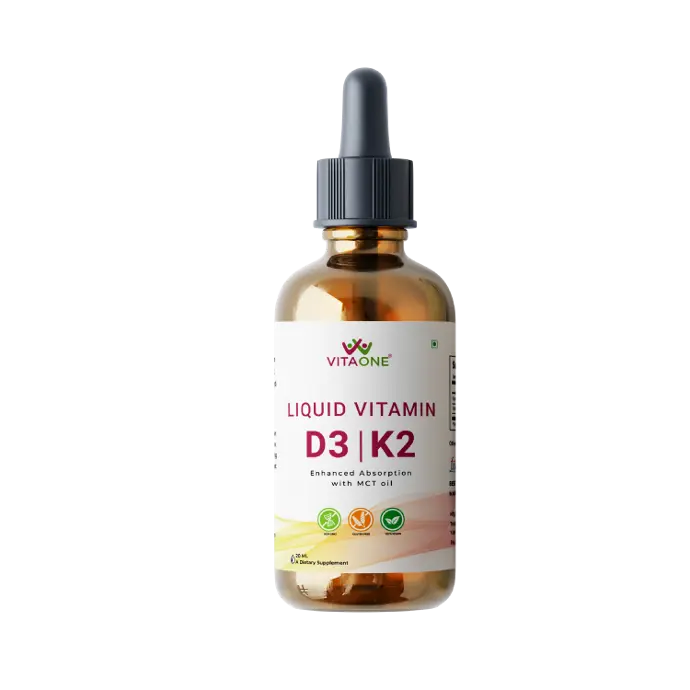 Liquid Vitamin D3 + K2