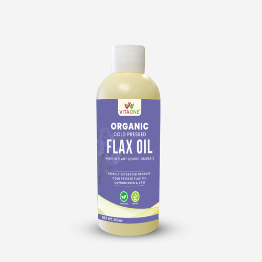 [R1-H7TJ-H81H] Organic Cold Pressed Flax Oil